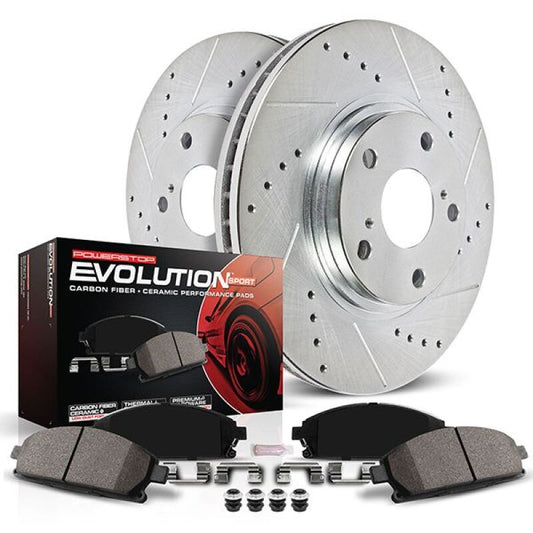 Power Stop 19-22 Hyundai Veloster N Rear Z23 Evolution Brake Kit