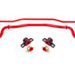 BMR 15-22 S550 Mustang Sway Bar Kit with Bushings Front and Rear Red