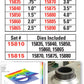 SPC Performance 5 Pc FLARED HOLE DIE SET