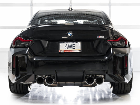 AWE Tuning 23-24 BMW G87 M2 SwitchPath Edition Exhaust - Chrome Silver Tips