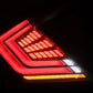 AlphaRex 16-21 Honda Civic Hatchback / Type-R FK8 Nova-Series LED Tail Lights - Black Smoke