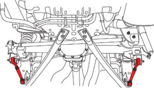 SPC Performance 05-10 Ford Mustang (V6/V8) Rear Adjustable Trailing Arms