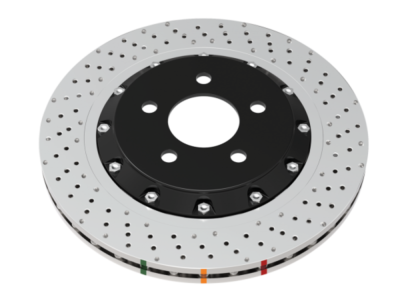 DBA 2015+ Audi RS-3 5000 Series Drilled Front Brake Rotor