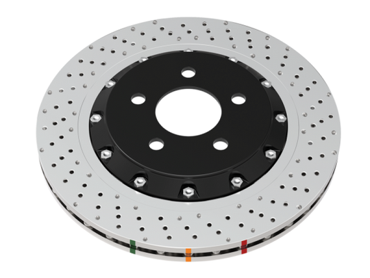 DBA 2015+ Audi RS-3 5000 Series Drilled Front Brake Rotor