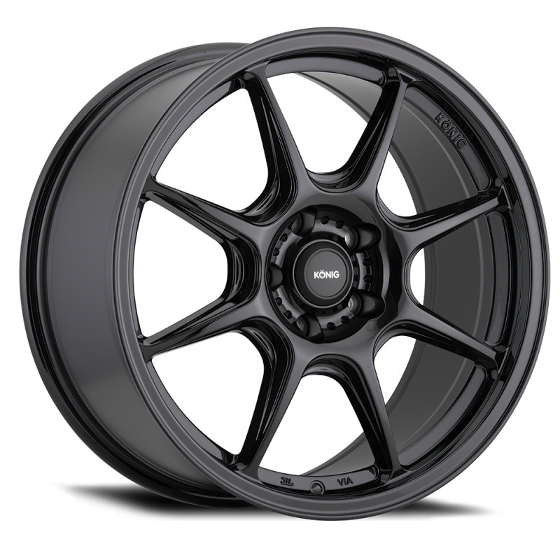 Konig Lockout 18x8.5 5x114.3 ET45 Gloss Black