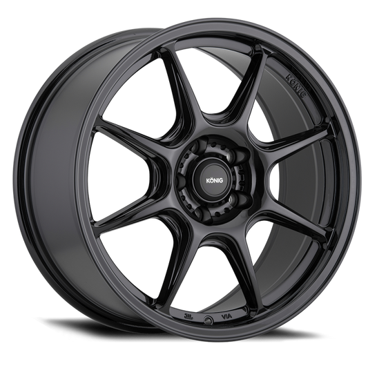 Konig Lockout 18x8.5 5x114.3 ET45 Gloss Black