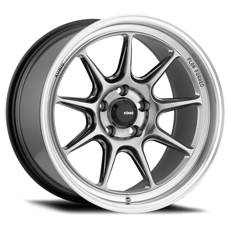 Konig Countergram 19x9.5A 5x114.3 ET25 Hyper Chrome / Machined Lip