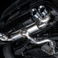 AWE MK8 Volkswagen Golf R 3in Touring Edition Quad Exhaust - Chrome Silver Tips