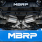 MBRP 23-24 Nissan Z 3.0L Armor Pro T304 Stainless Steel 3in Cat-Back Dual Rear Exit w/ 5in OD Tips