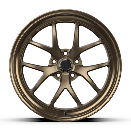 fifteen52 Sector RSR 19x9.5 5x114.3 38mm ET 73.1mm Center Bore Matte Bronze w/ Gloss Lip