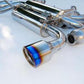 Invidia 02-08 Nissan 350z Gemini Rolled Titanium Tip Cat-back Exhaust