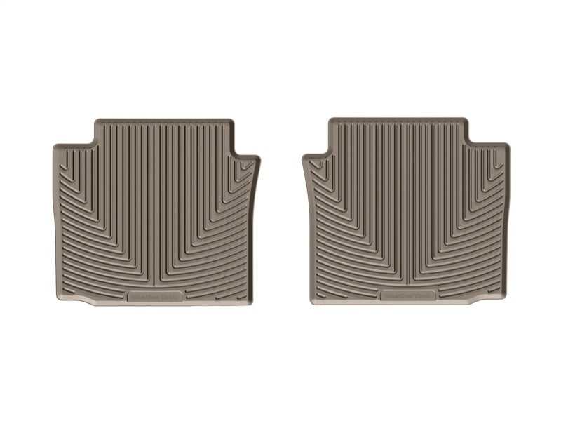 WeatherTech 2016+ Honda Civic Sedan / Coupe Rear Rubber Mats - Tan