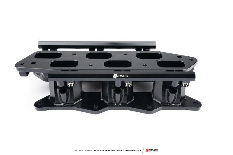 AMS Performance Infiniti Q50/Q60 Port Injection Lower Manifold - Black