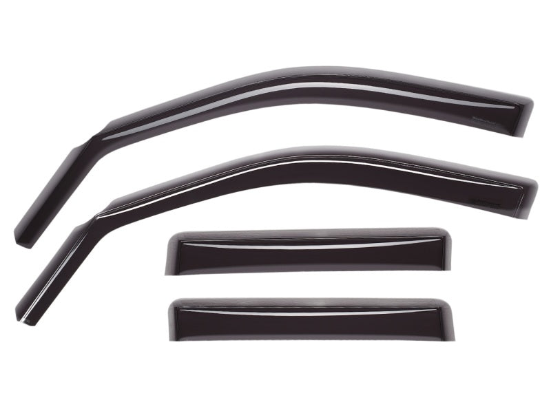 WeatherTech 2016 Honda Civic Front and Rear Side Window Deflectors - Dark Smoke