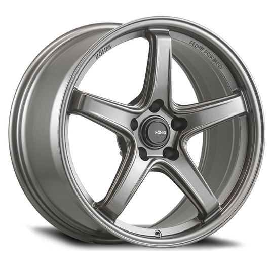 Konig Neoform 17X9 5X114.3 ET40 Matte Grey Flow Formed