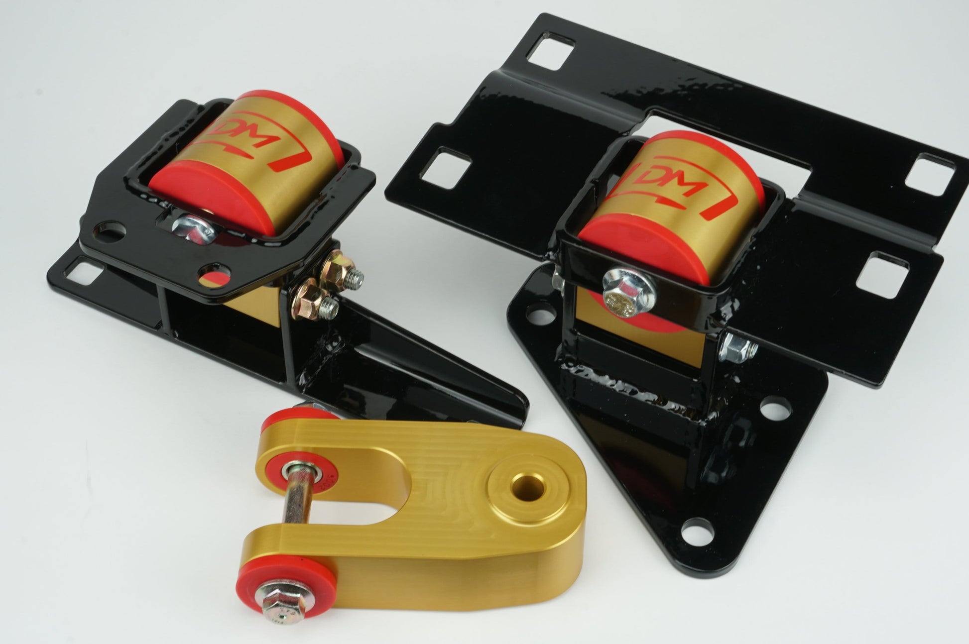 Damond Motorsports-Mazdaspeed3 Full Motor Mount Set-Gold-Red-Street at Damond Motorsports