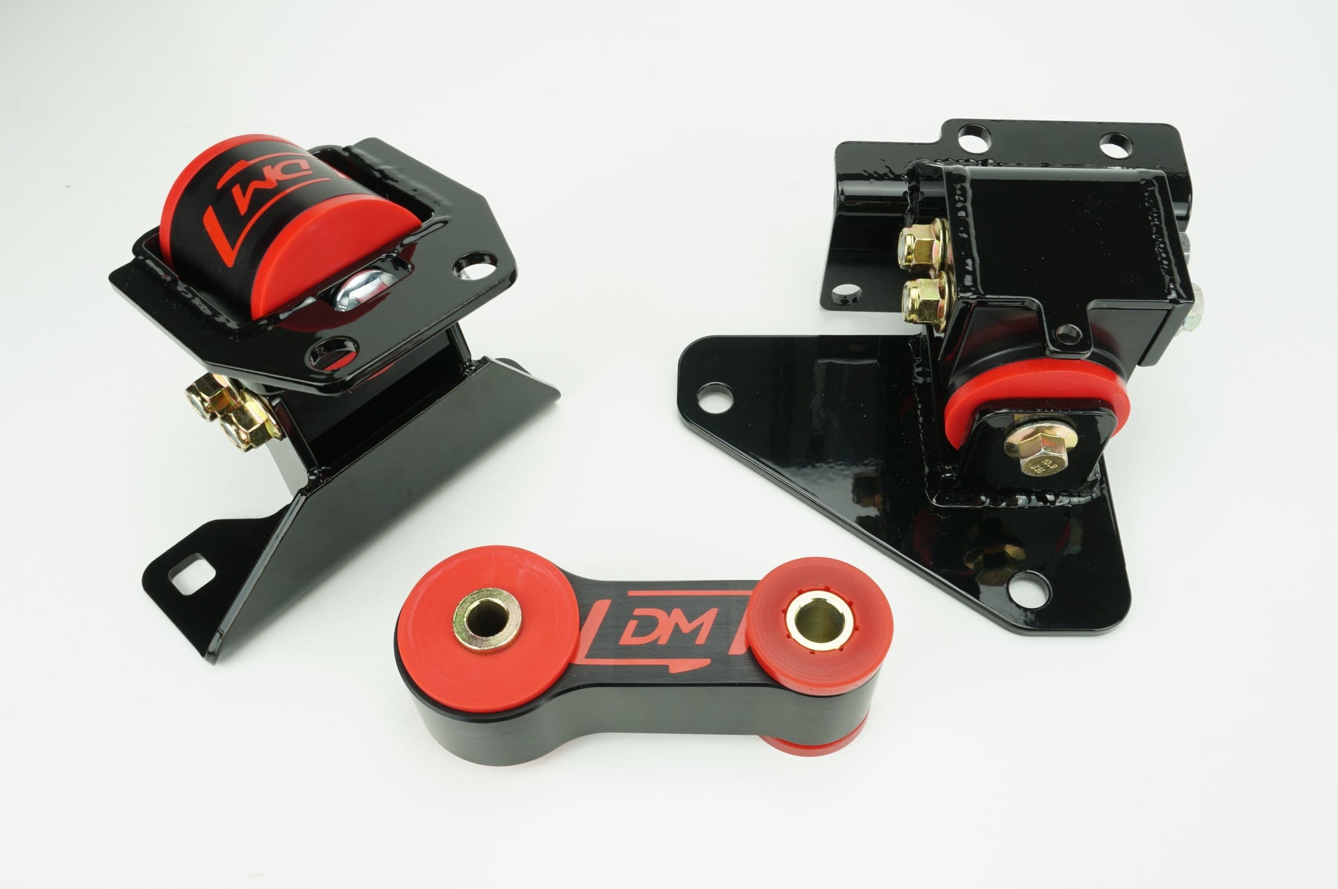 Damond Motorsports-Mazdaspeed6 Full Motor Mount Set-Black-Red-Race at Damond Motorsports