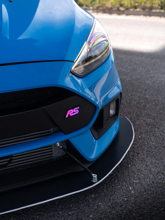 Lit Logos RS Grill Badge | 2015-2018 Focus RS