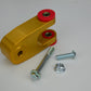 Damond Motorsports-Mazdaspeed3 Rear Motor Mount-Gold-Red-RACE at Damond Motorsports