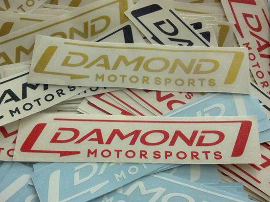 Damond Motorsports-Damond Motorsports 6" Decal Sticker- at Damond Motorsports