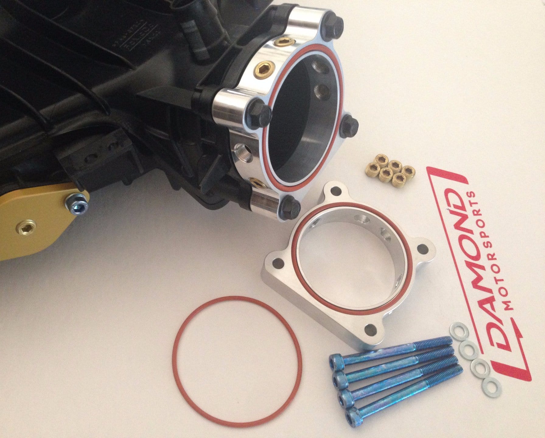 Damond Motorsports-Focus RS Throttle Body Spacer- at Damond Motorsports