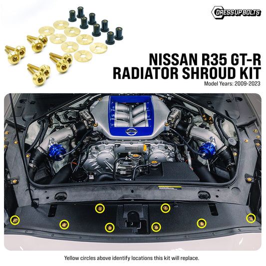 Nissan R35 GT-R Engine Dress Up