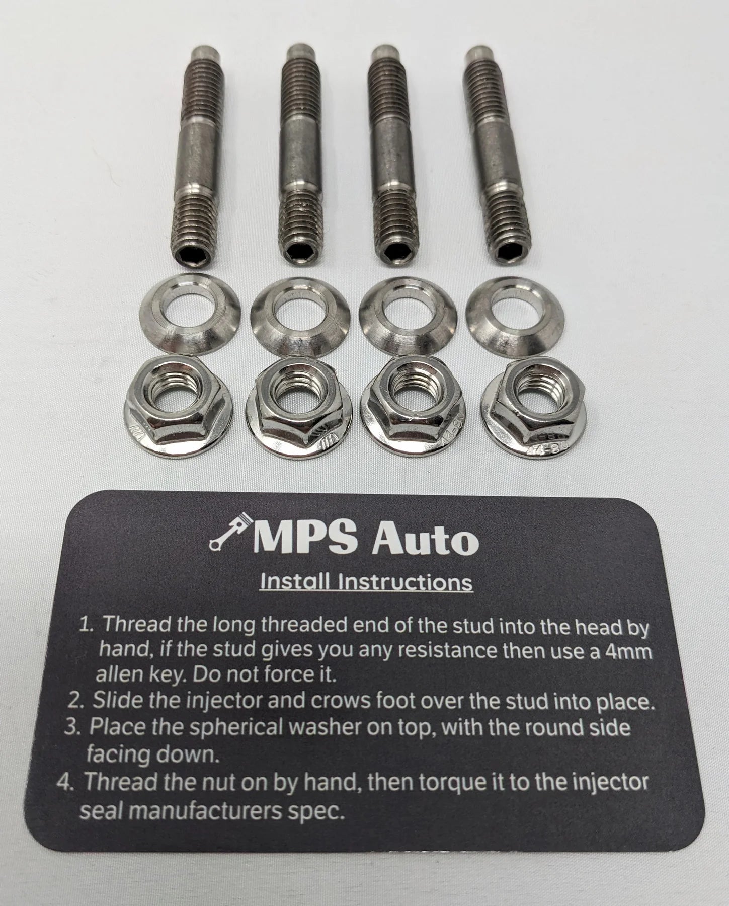 MPS AUTO INJECTOR STUD KIT (MAZDASPEED 3/6/CX-7) – Graveyard 