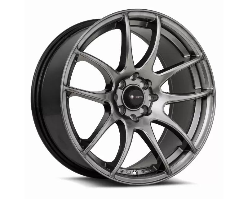 Vors Wheels TR4 17x9 5x114.3 30mm Hyper Black