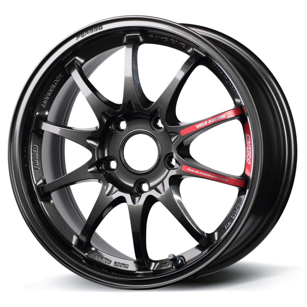 Volk Racing CE28 Club Racer II Black Edition - 18x9.5 / +38 / 5x120 - Diamond Dark Gunmetal (FL5/FK8 Civic Type R Fitment)