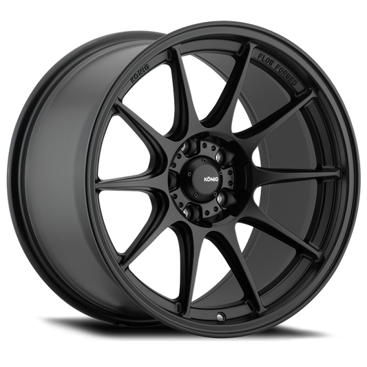 Konig Dekagram 18x10.5B 5x114.3 ET18 Semi-Matte Black