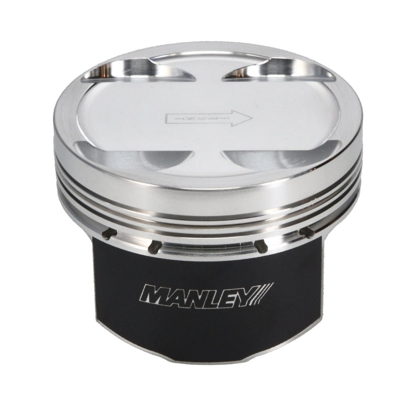 Manley 03-06 Mitsubishi Evo 8/9 4G63T 86.5mm +1.5mm 8.5.0/9:1 Dish 100mm Stroke Pistons w/ Rings