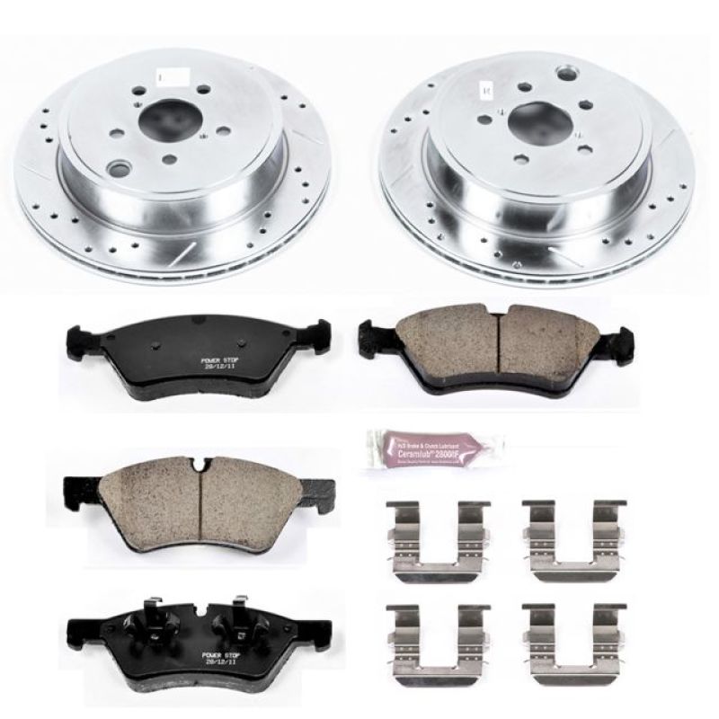 Power Stop 13-16 Scion FR-S Rear Z23 Evolution Sport Brake Kit