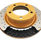 DBA 11-14 Ford Mustang GT (w/Standard Brakes) 3.7L Front Drill & Slot Street Series Rotor w/Blk Hat