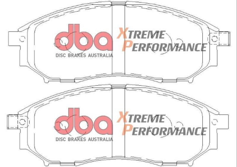 DBA 09 Nissan 350Z / 05-08 Infiniti G35 w/o Brembo XP650 Front Brake Pads