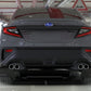 Rally Armor 2022+ Subaru WRX Black UR Mud Flap Altered Font Dark Grey Logo