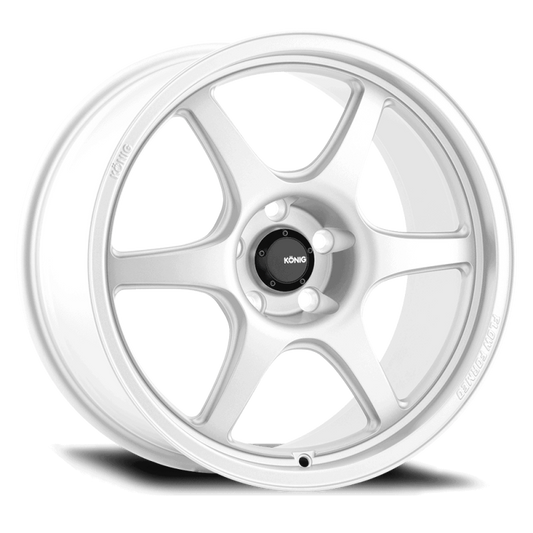 Konig Hexaform 18X10.5 5X114.3 ET18 Gloss White Flow Formed