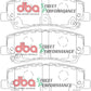 DBA 15-19 Ford Mustang GT (w/Performance Package/380mm Front Rotor) SP Performance Rear Brake Pads