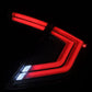 AlphaRex 16-21 Honda Civic Hatchback / Type-R FK8 Nova-Series LED Tail Lights (Pair) - Clear