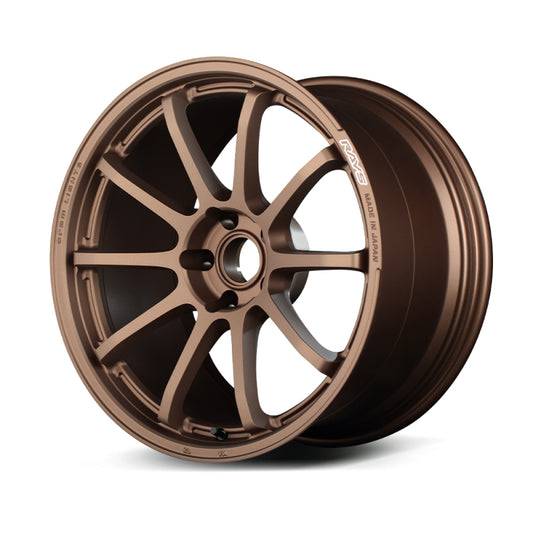 Gram Lights 57NR 18x9.5 +38 5-100 Dark Bronze Wheel