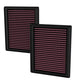 K&N 2023 Nissan Z 3.0L V6 Replacement Air Filter (Includes 2 Filters)