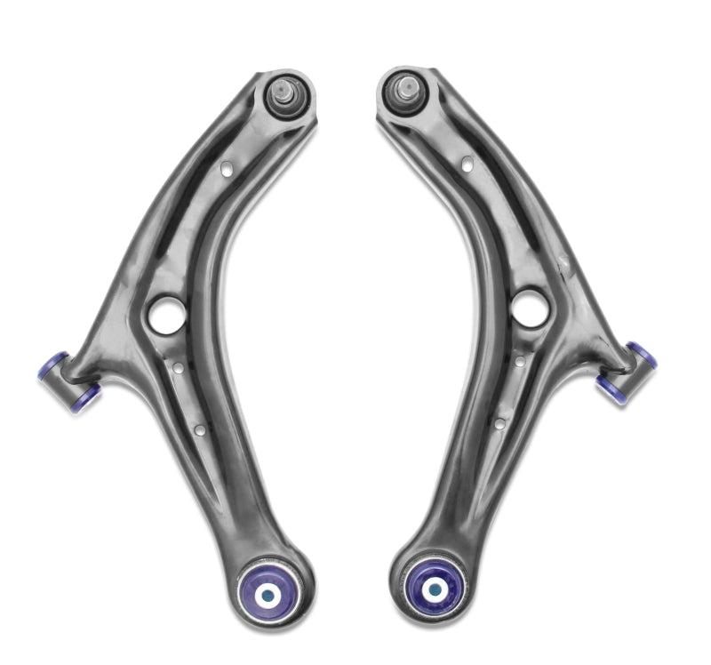 SuperPro 14-19 Ford Fiesta ST Front Lower Control Arm Set w/ Preinstalled SuperPro Bushings