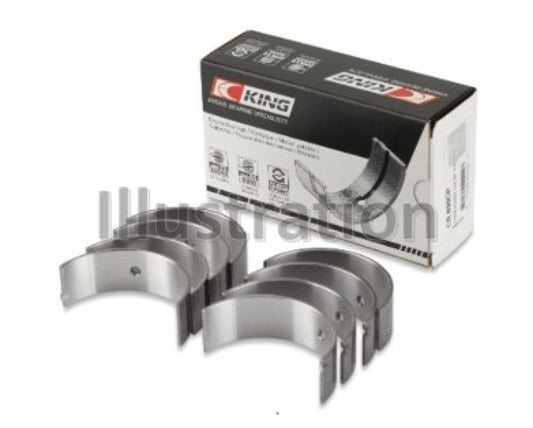 King Mazda MZR 2.3L 16V / Ford Duratec 2.3L 16V (Size .25) Connecting Rod Bearing Set (Set of 8)