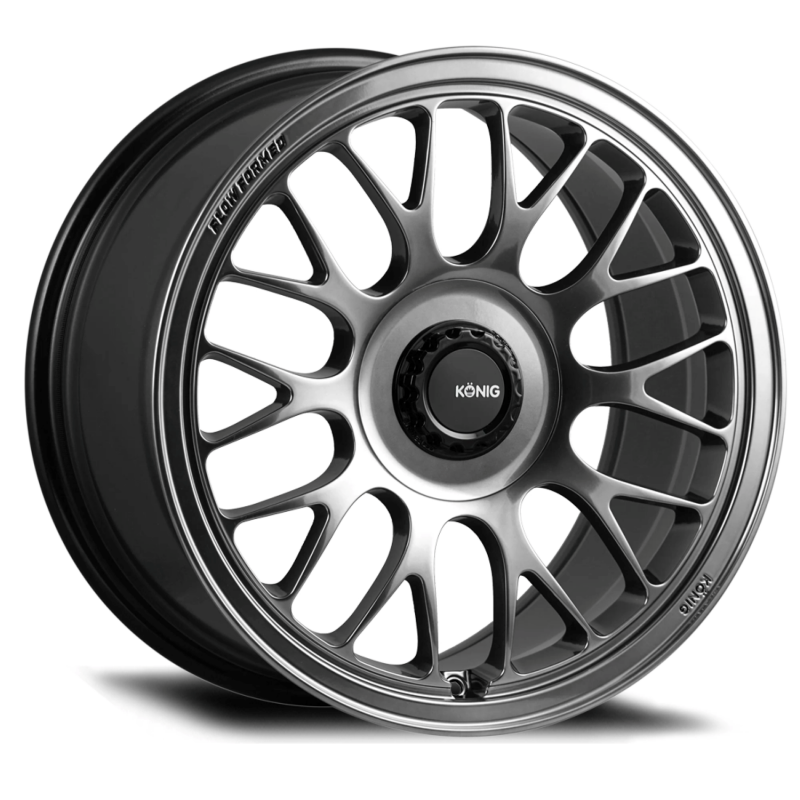 Konig MRK1 18X8.5 5X114.3 ET43 Hyper Carbon - Gloss Black Gear Cap/Logo/Cover Plate