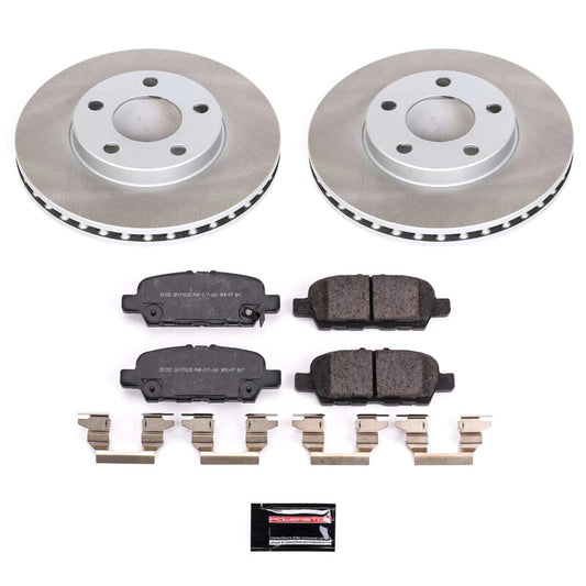 Power Stop 2023 Nissan Z Rear Semi-Coated Rotor Kit