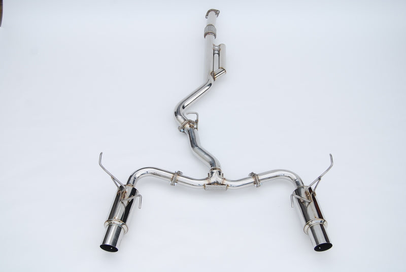 Invidia 2022+ Subaru WRX N1 Twin Outlet Single Layer SS Tip Cat-Back Exhaust