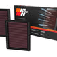 K&N 2023 Nissan Z 3.0L V6 Replacement Air Filter (Includes 2 Filters)