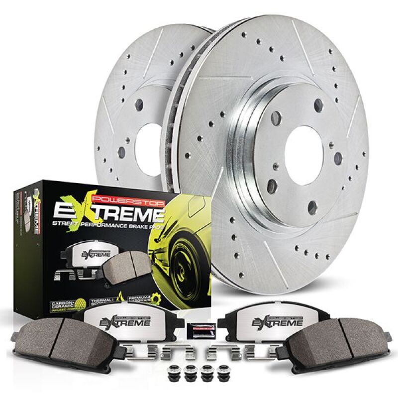 Power Stop 19-22 Hyundai Veloster N Rear Z26 Street Brake Kit