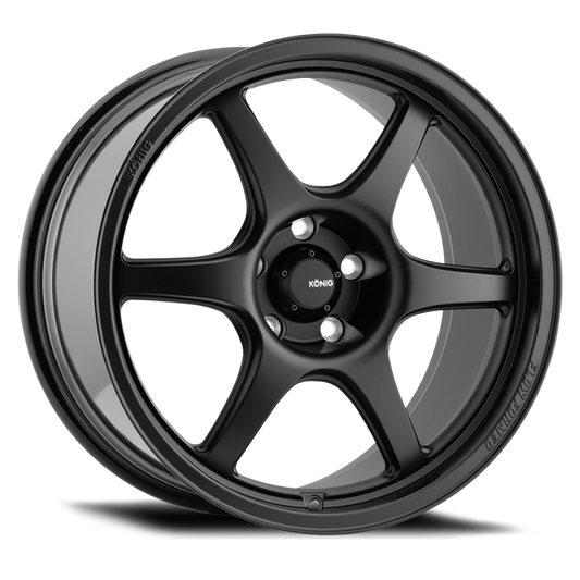 Konig Hexaform 17x9.5 5x114.3 ET20 Matte Black