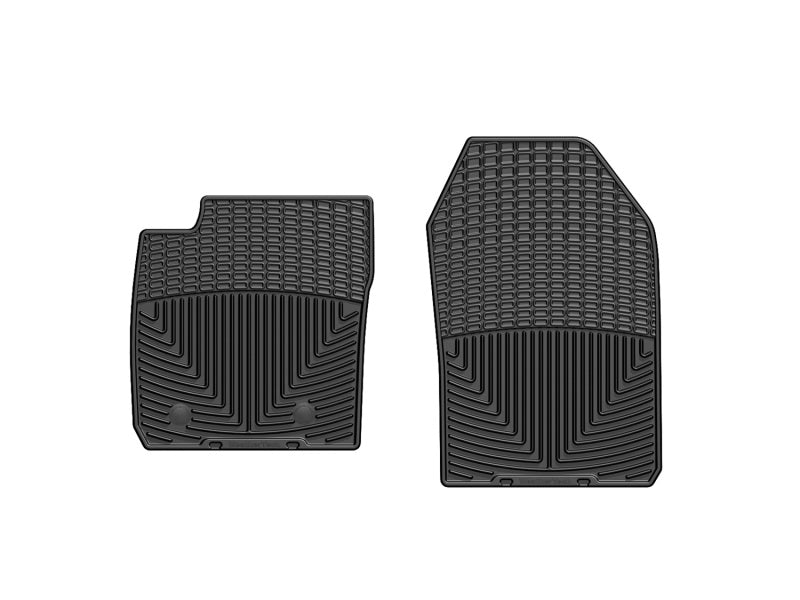 WeatherTech 11+ Ford Fiesta Front Rubber Mats - Black