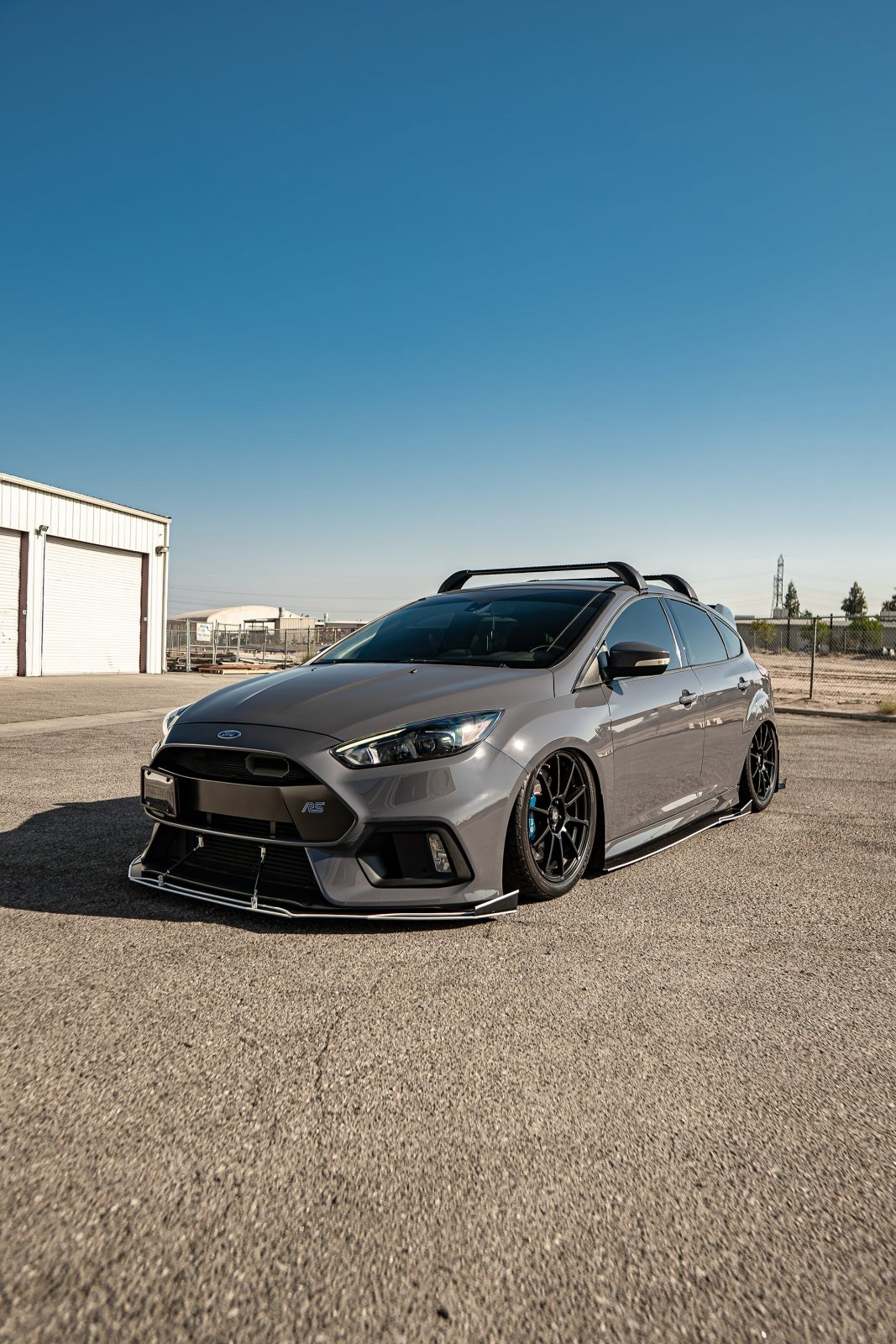 Ford Focus RS (2016 - 2018) Front Splitter V3 - FSPE